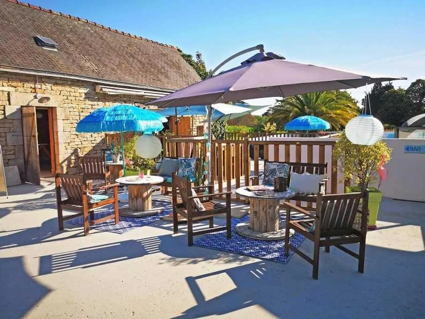 Campingplatz Camping 3 Etoiles - Parc Aquatique - Eeibbf Fouesnant Frankreich